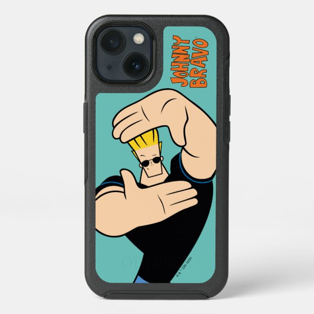 Johnny Bravo Picture Frame Pose Otterbox iPhone Case (Back)