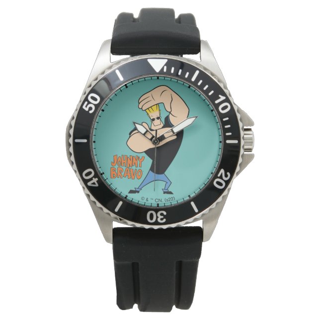 Johnny Bravo Picture Frame Pose Watch (Front)