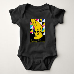 Johnny Bravo Pop Art Graphic Baby Bodysuit