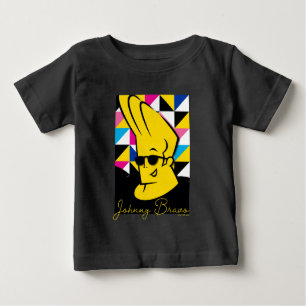 Johnny Bravo Pop Art Graphic Baby T-Shirt