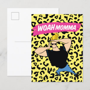 Johnny Bravo - Woah Momma Postcard