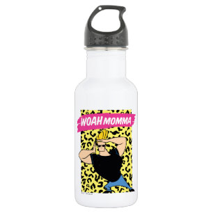 Johnny Bravo - Woah Momma Stainless Steel Water Bottle