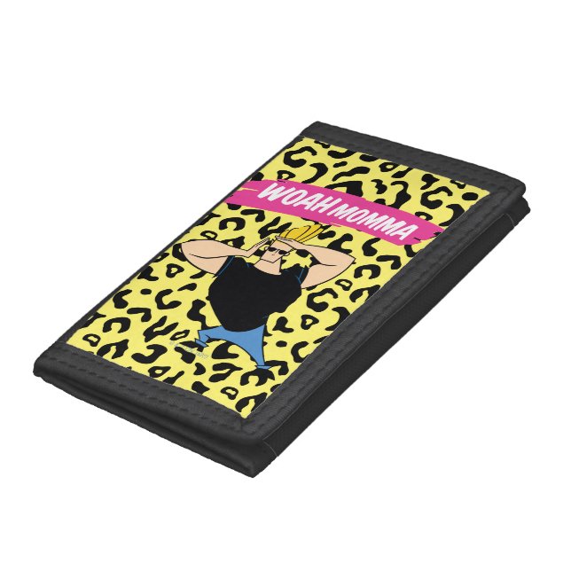Johnny Bravo - Woah Momma Trifold Wallet (Bottom)