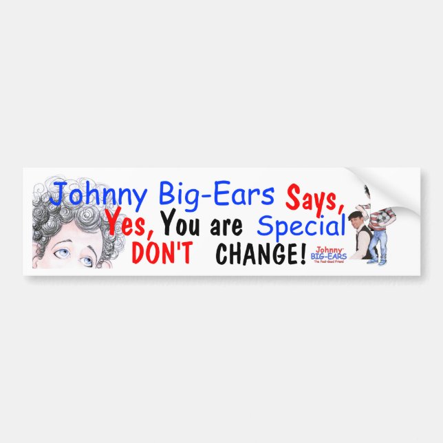 Johnny Bumper Sticker (Front)