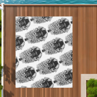 Johnny Cash Outdoor Rug