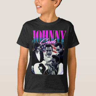 Johnny Cash Retro Bootleg T-Shirt kids