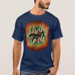 JOHNNY CASH Vintage Circle Art T-Shirt