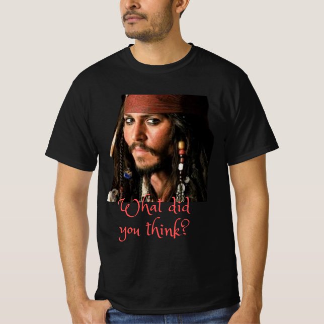 Johnny Depp t-shirt  (Front)