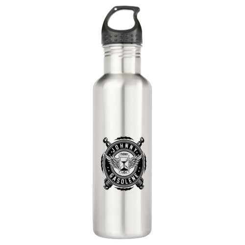 johnny gasolene stainless steel water bottle