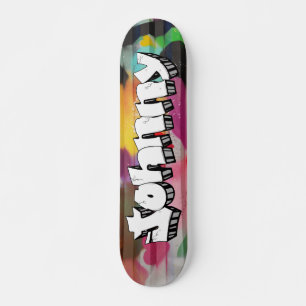 Johnny Graffiti Custom Personalized Skateboard