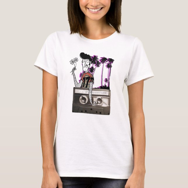 Johnny "Octopus Arms" Johnson Sad! T-Shirt (Front)