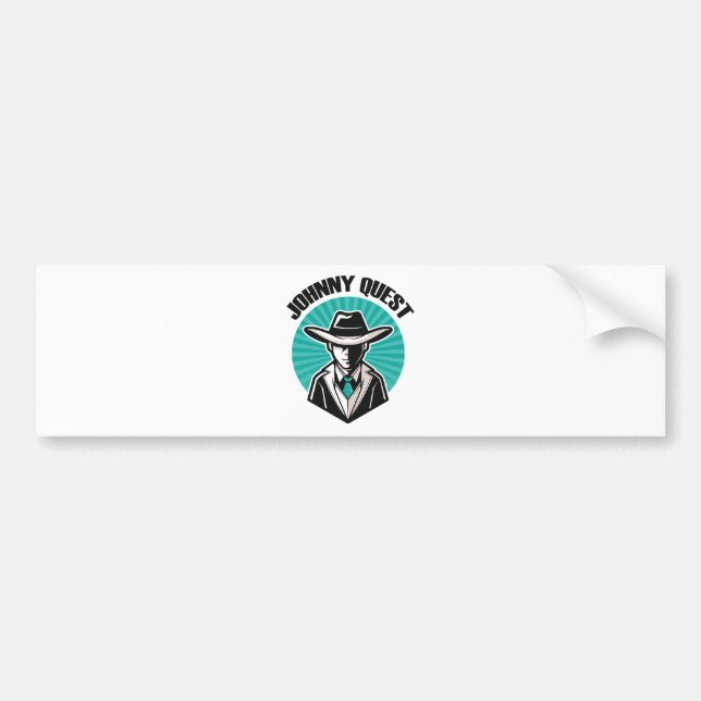 Johnny Quest Bumper Sticker (Front)
