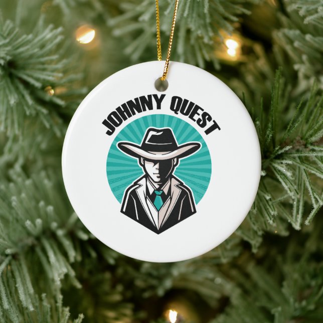 Johnny Quest Ceramic Ornament (Tree)