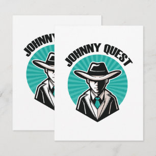 Johnny Quest Enclosure Card
