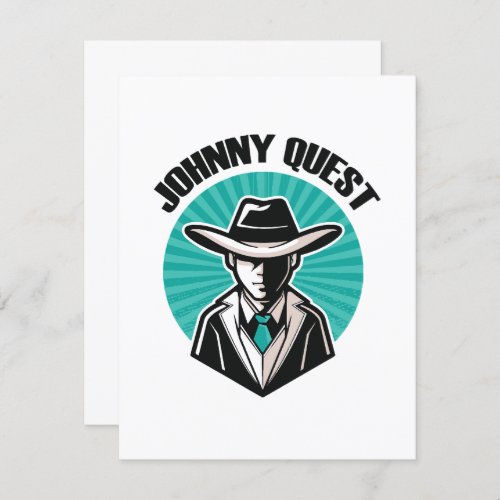 Johnny Quest Enclosure Card