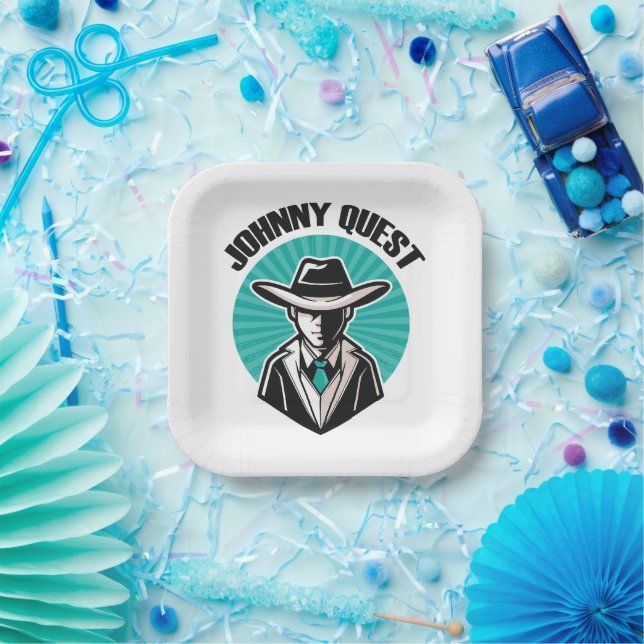 Johnny Quest Paper Plates (Party)