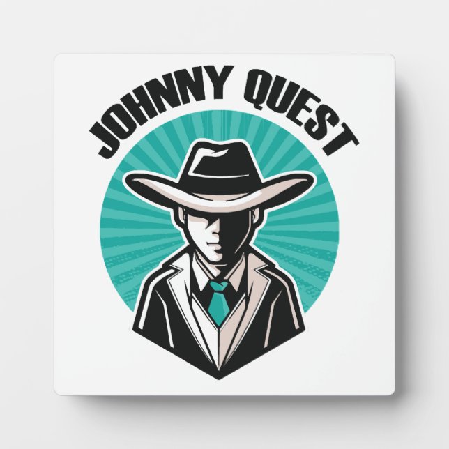 Johnny Quest Plaque (Front)