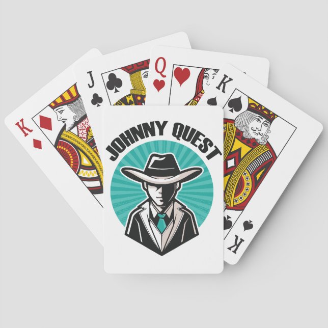 Johnny Quest Poker Cards (Back)