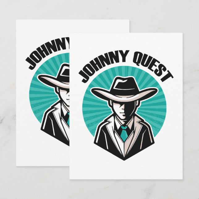 Johnny Quest RSVP Card (Front/Back)