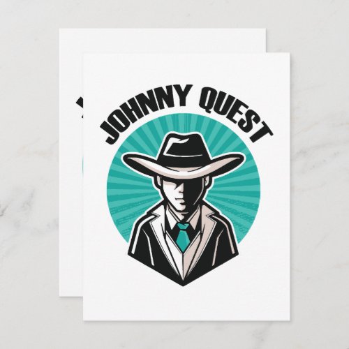 Johnny Quest RSVP Card