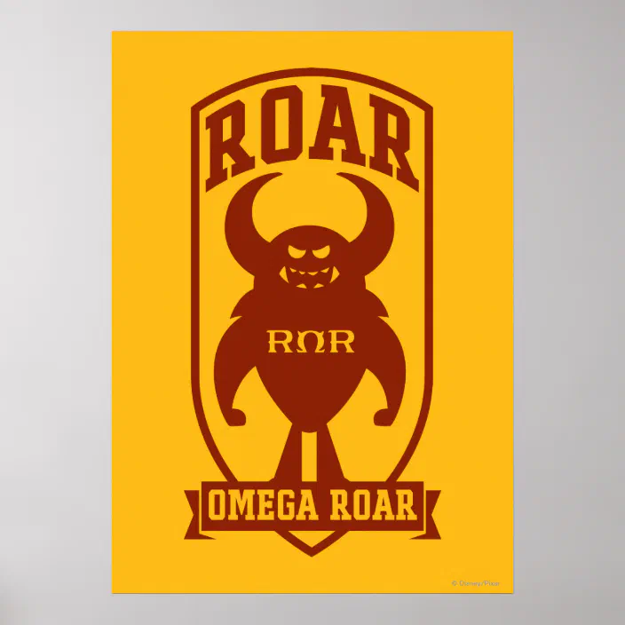 Johnny Roar Omega Roar Poster Zazzle Com