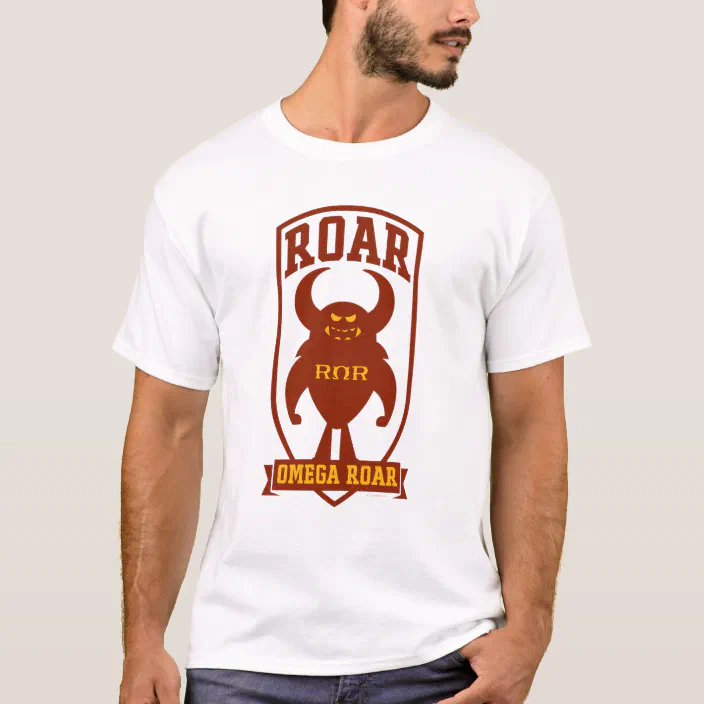 Johnny Roar Omega Roar T Shirt Zazzle Com