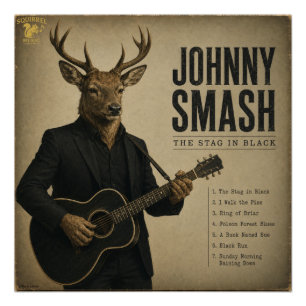 Johnny Smash Album: a Parody Poster