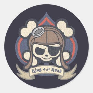 Johnny Spade Classic Round Sticker