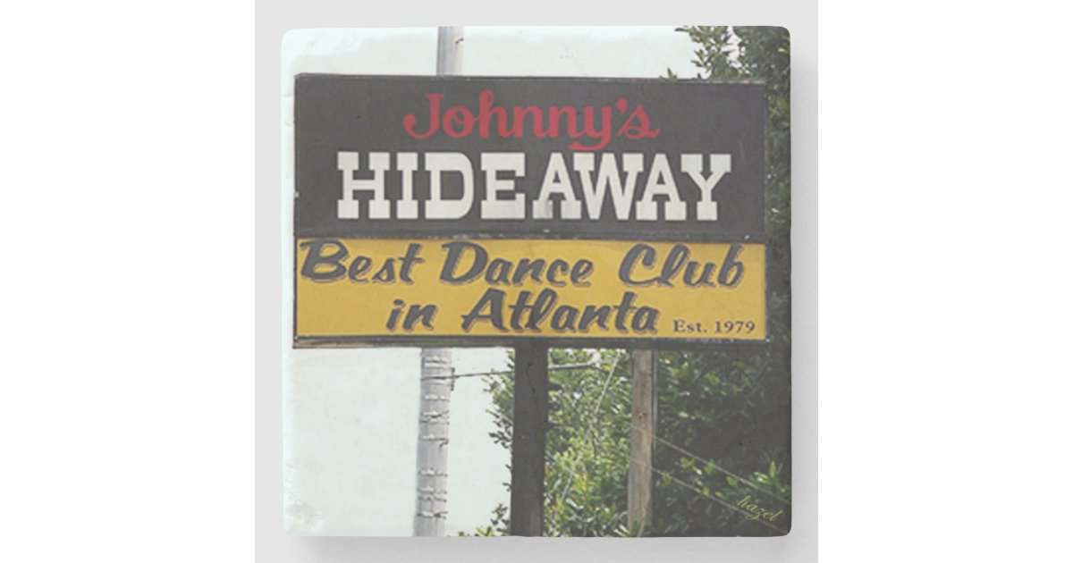Johnny's Hideaway, Atlanta, Johnny's Hideaway Stone Coaster