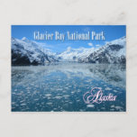Johns Hopkins Glacier, Glacier Bay, Alaska Postcard at Zazzle