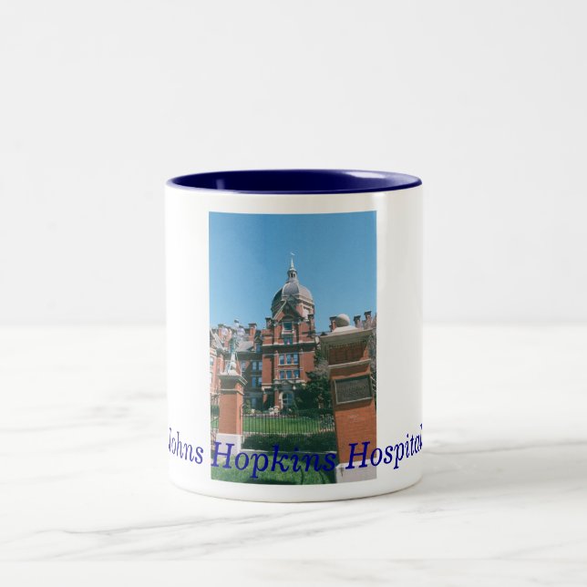 Johns Hopkins Hospital Two-Tone Coffee Mug (Center)