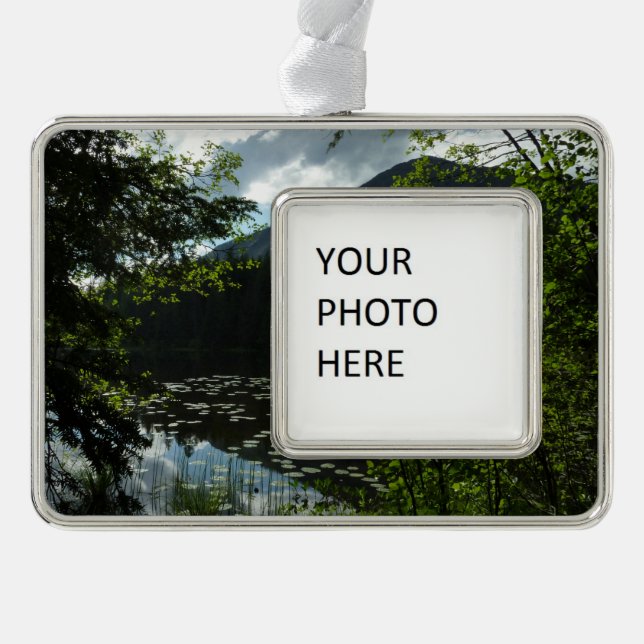 Johns Lake I at Glacier National Park Christmas Ornament (Front)