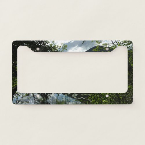 Johns Lake I at Glacier National Park License Plate Frame