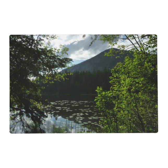 Johns Lake I at Glacier National Park Placemat (Front)