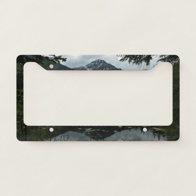Johns Lake II at Glacier National Park License Plate Frame (Front)