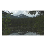 Johns Lake II at Glacier National Park Rectangular Sticker