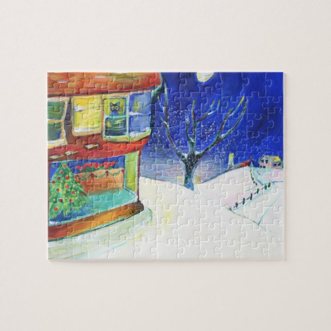John's Perch Christmas Jigsaw Puzzle (Horizontal)