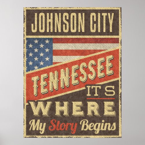 Johnson City Tennessee Poster
