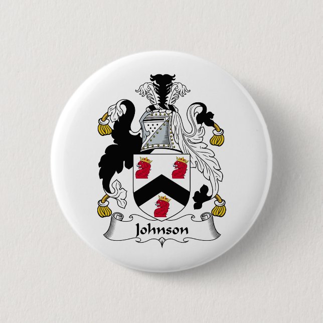 Johnson Family Crest Button (Front)
