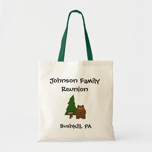 Johnson Family Reunion Tote Bag (Front)