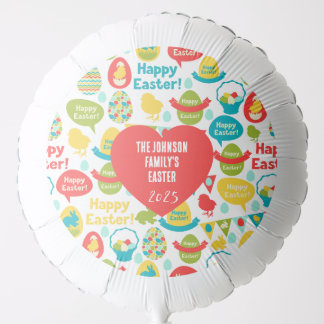 Johnson familys easter 2025 balloon