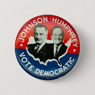 Johnson for President - Button