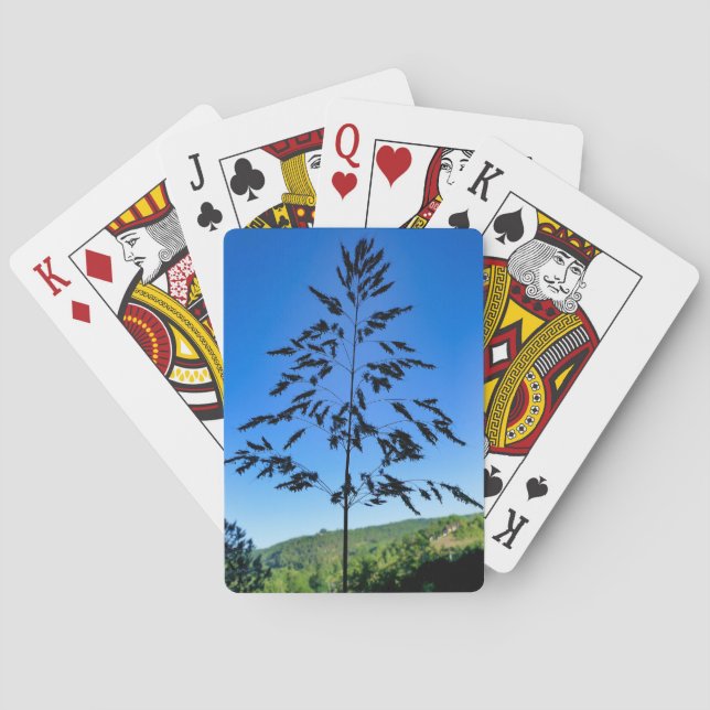Johnson Grass Poker Cards (Back)