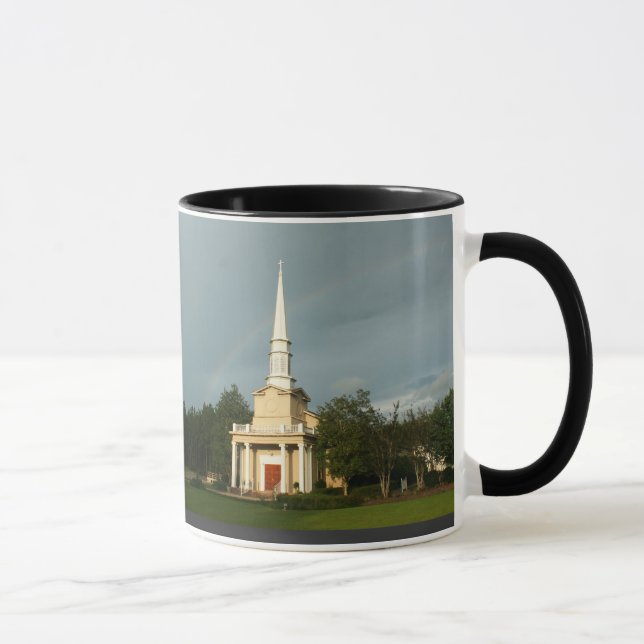 Johnson Grove Church of Christ - Steeple Rainbow Mug (Right)
