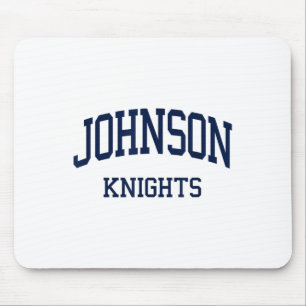Johnson High School Hs Gainesville Ga Retro Sports Mouse Pad