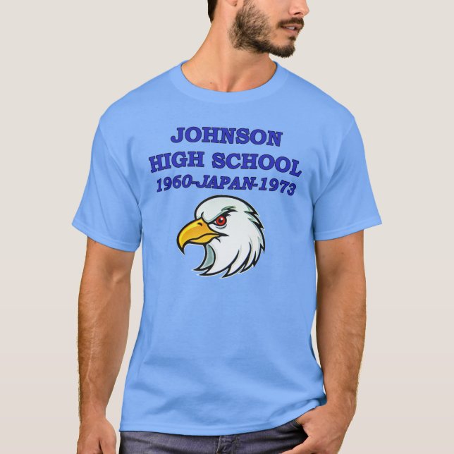 johnson high school japan T-Shirt (Front)