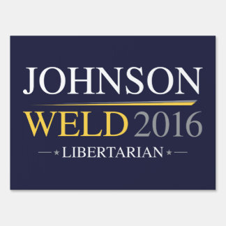 Johnson Weld 2016 Yard Sign