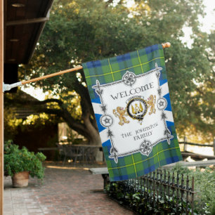 Johnston Ancient Tartan Garden Flag - Tartan Flag
