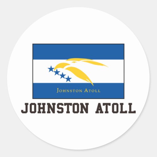 Johnston Atoll Classic Round Sticker