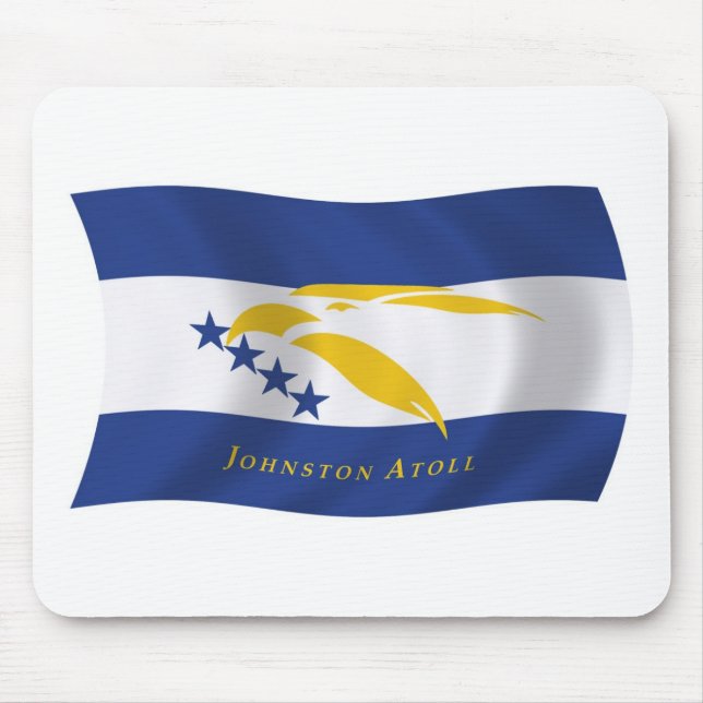 Johnston Atoll Flag Mousepad (Front)
